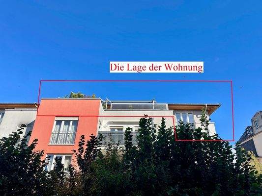 Die Lage der Wohnung!