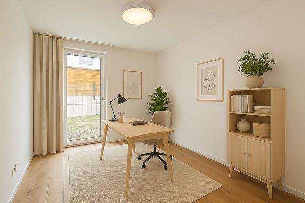 Arbeitszimmer (KI-Staging) 