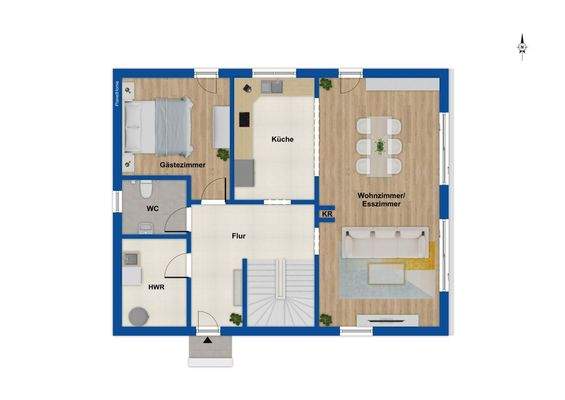 Grundriss Erdgeschoss