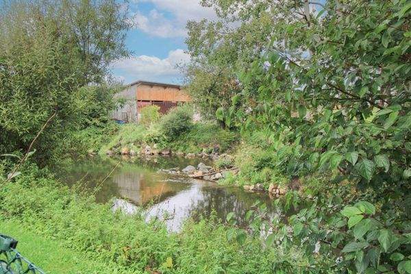 Blick vom Garten aus