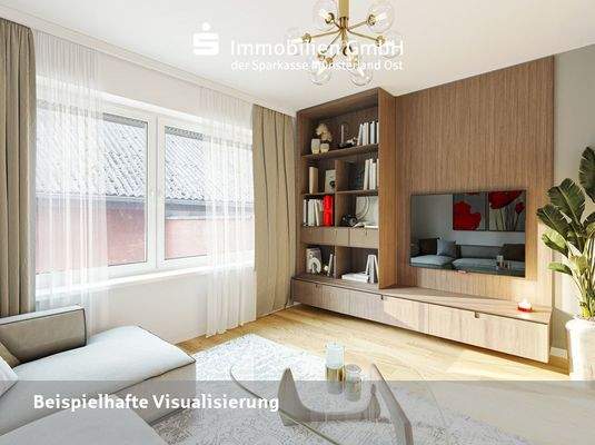 Wohnzimmer im Erdgeschoss