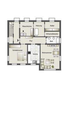 Grundriss Souterrain