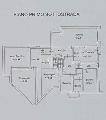 Piano seminterrato