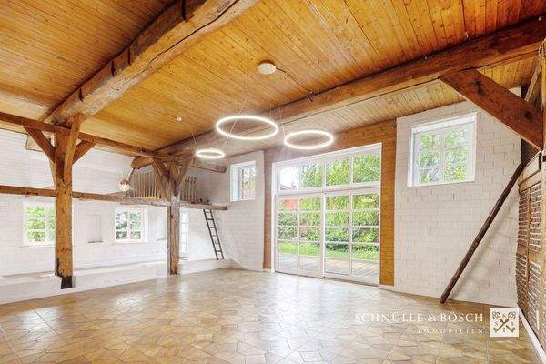 Vom Wohnzimmer auf die Terrasse