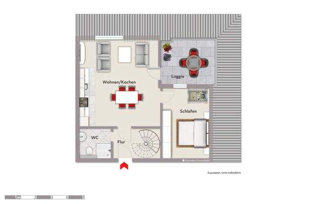 Grundriss Dachgeschoss