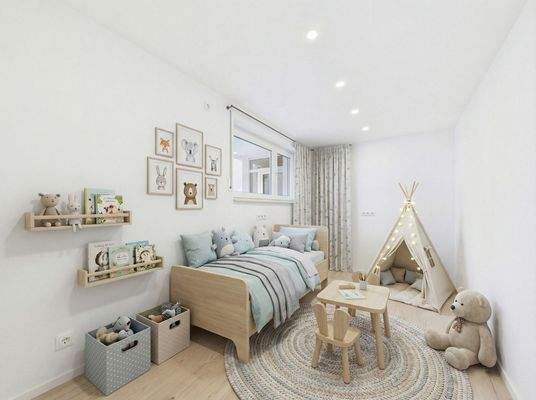 Kinderzimmer Einrichtungsbeispiel