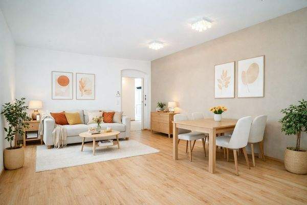 Wohnbeispiel (KI-generiert)