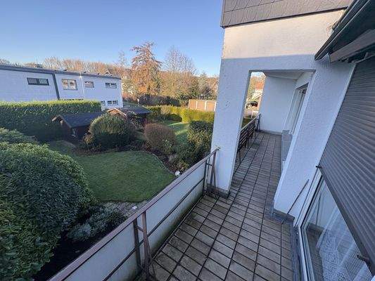 Balkon am Schlafzimmer