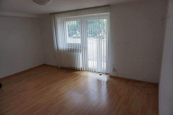 Schlafzimmer barrierefreie Wohnung Gartengeschoss