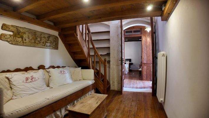 Kreta, Rethymno: Einzigartig gestaltetes Einfamilienhaus zum Verkauf in der Altstadt