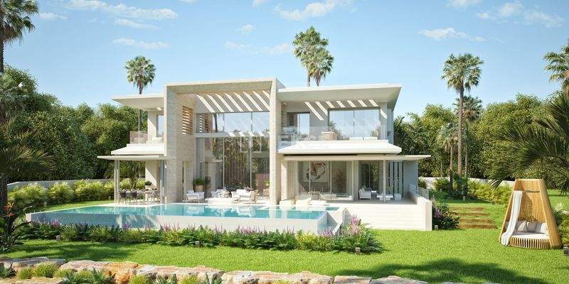 Panoramic Sea View Chic Design Villas in Ojen Malaga