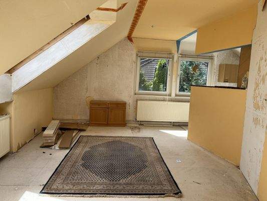 Wohn- und Esszimmer Dachgeschoss