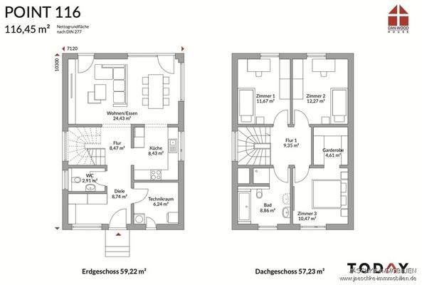 Grundriss Hausidee 2