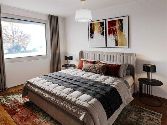 Visualisierung Schlafzimmer