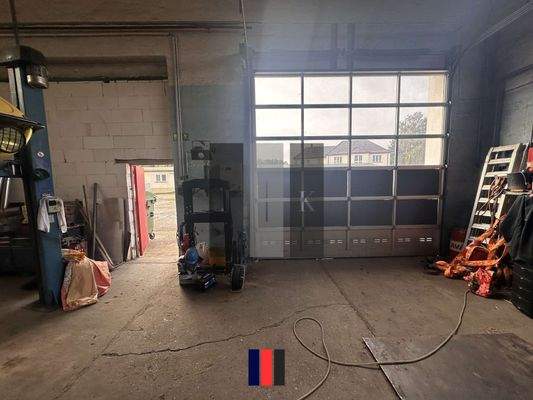 Rolltor Innenansicht