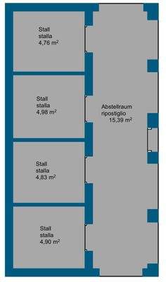 Grundriss Nebengebäude 1