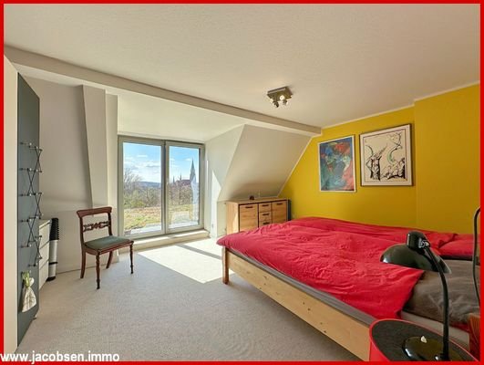 Schlafzimmer im Dachgeschoss