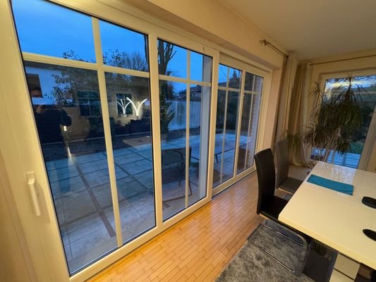 Blick zur Terrasse