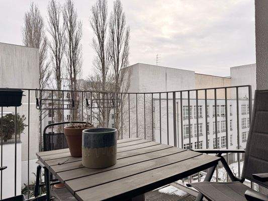 Süd-Ost Balkon/Loggia