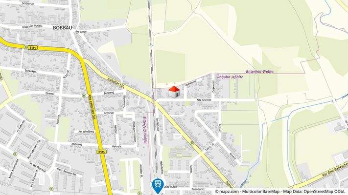 Geolyzer Kartenausschnitt