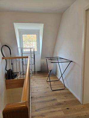 Flur bei den Schlafzimmern