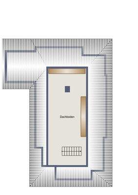 Grundriss  Spitzboden