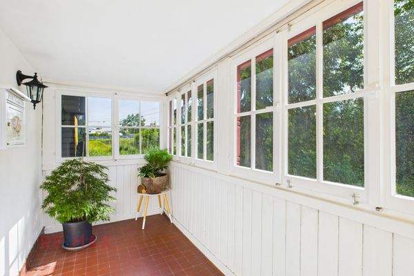 Windfang Hauseingang