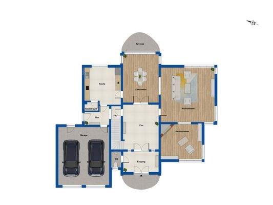 Grundriss Erdgeschoss