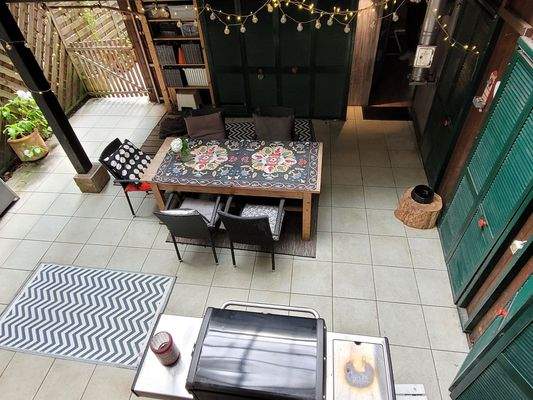 "zweites Wohnzimmer" im Freien