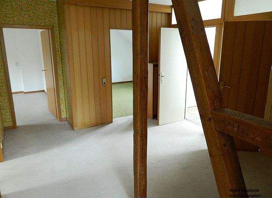 große Diele im Dachgeschoß