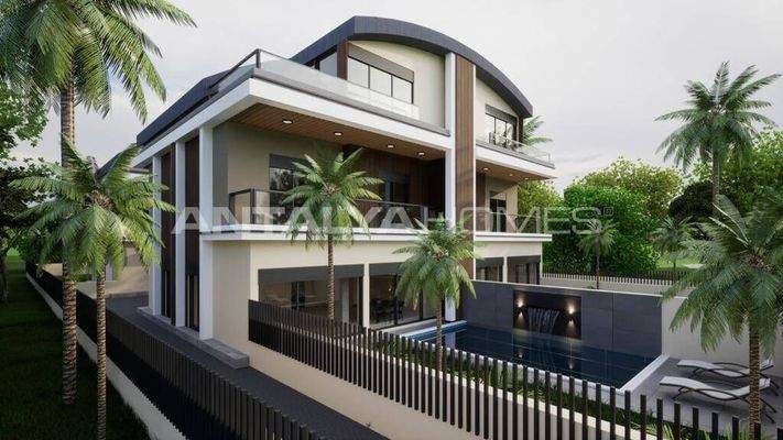 Villas with Private Pools and Saunas in Konyaaltı Antalya