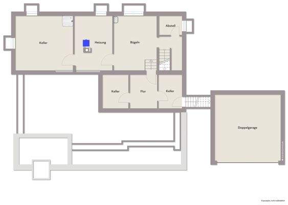 Grundriss Untergeschoss