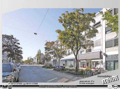 Erlangen Ladenlokale, Ladenflächen 