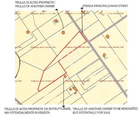 Piantina con confini