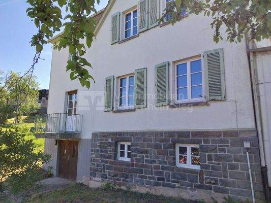 Ansicht mit Kelleraußentüre