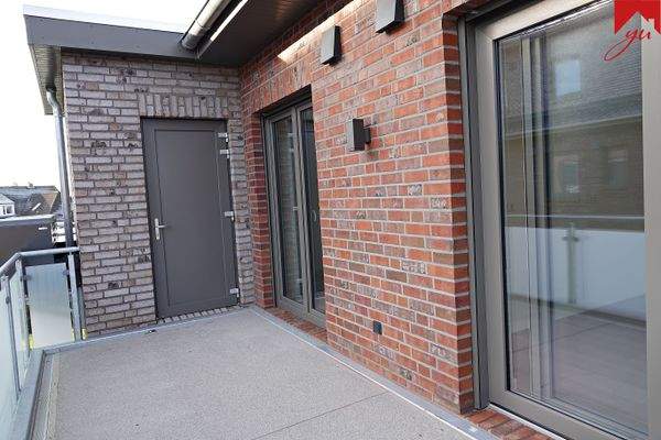 Balkon mit externem Abstellraum