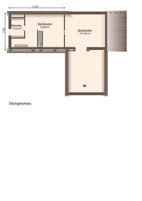 Dachgeschoss Gebäude C