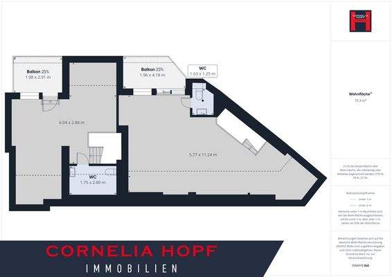 Grundriss DG (linke Seite)