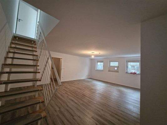 Souterrain Zimmer aus anderer Perspektive