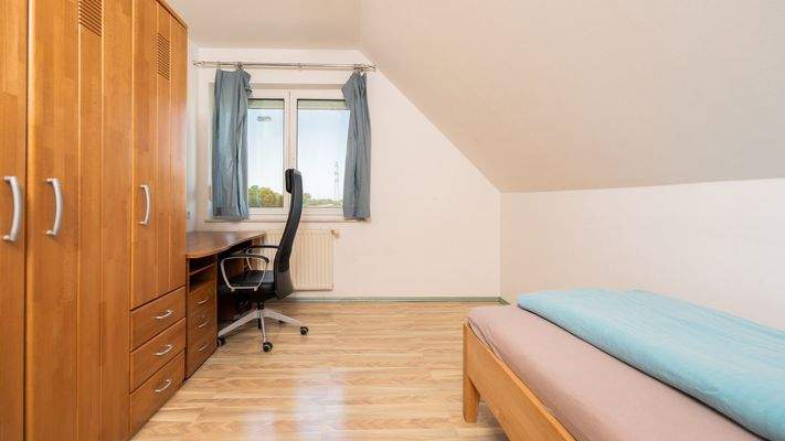 Schlafzimmer 1 Obergeschoss Haus 1