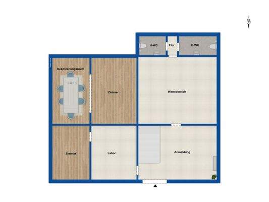 Grundriss Erdgeschoss 