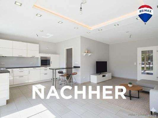 Wohznimmmer a nachher