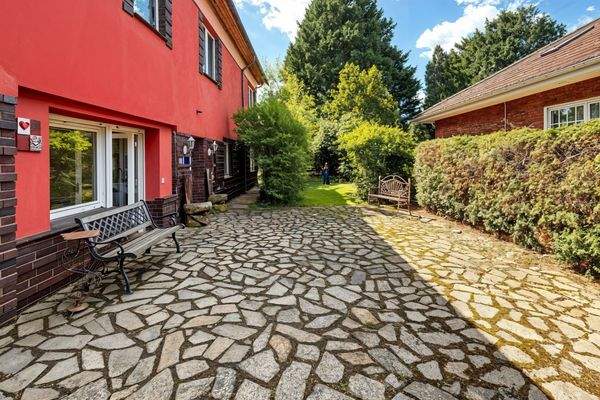 Terrassenbereich Rückseite