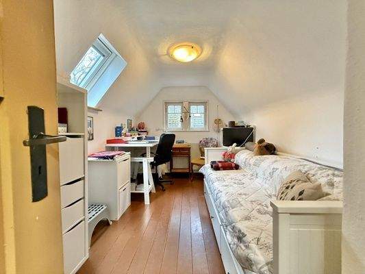 Kinderzimmer im Dachgeschoss