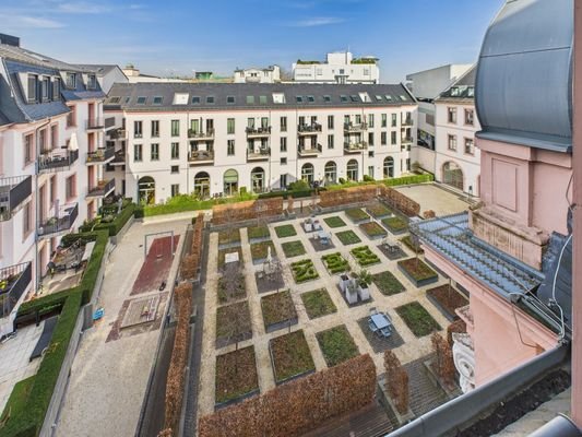 Ausblick Innenhof