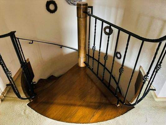 Zugang vom Erdgeschoss ins Obergeschoss