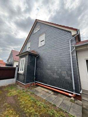 Giebel mit Vorbau Hofseite