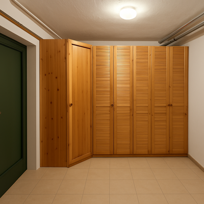 Vorraum zur Bootshalle