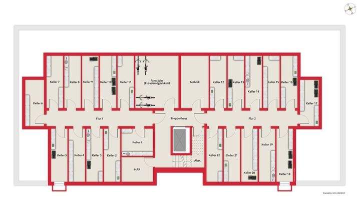 Grundriss Kellergeschoss
