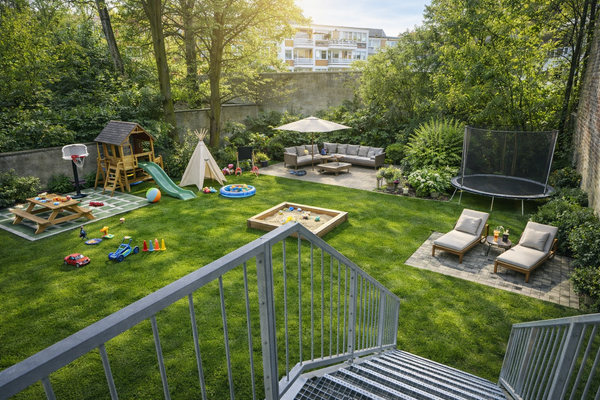 Garten Visualisierung (Umbau nicht im Preis enthalten)